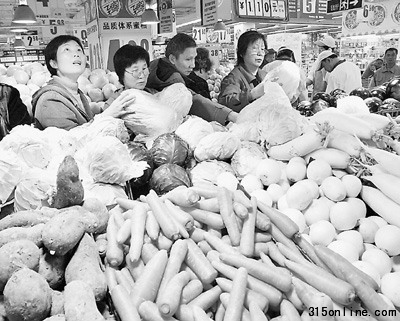 百姓餐桌關鍵詞折射中國農產品質量安全現況