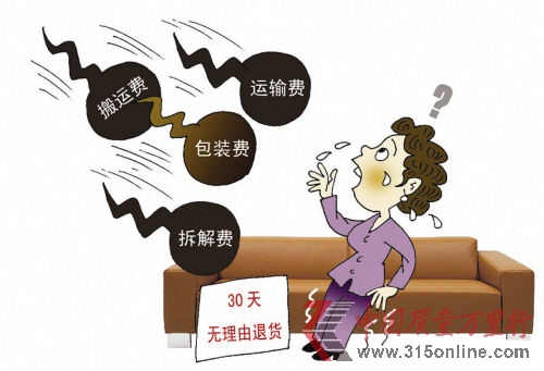 想退貨?承擔(dān)運費、包裝費、退貨費…… 想退貨?承擔(dān)運費、包裝費、退貨費……