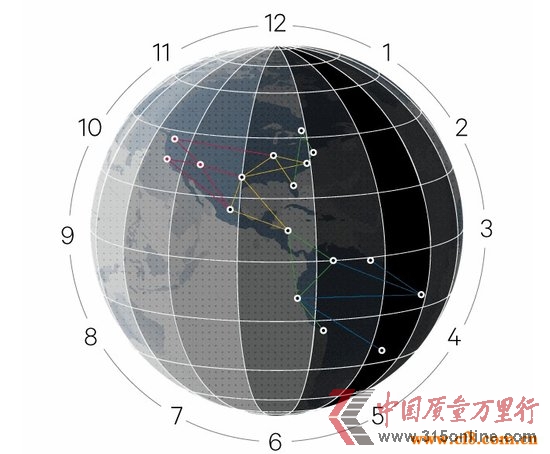 谷歌利用GPS數據庫做到在全球范圍信息同步(圖)